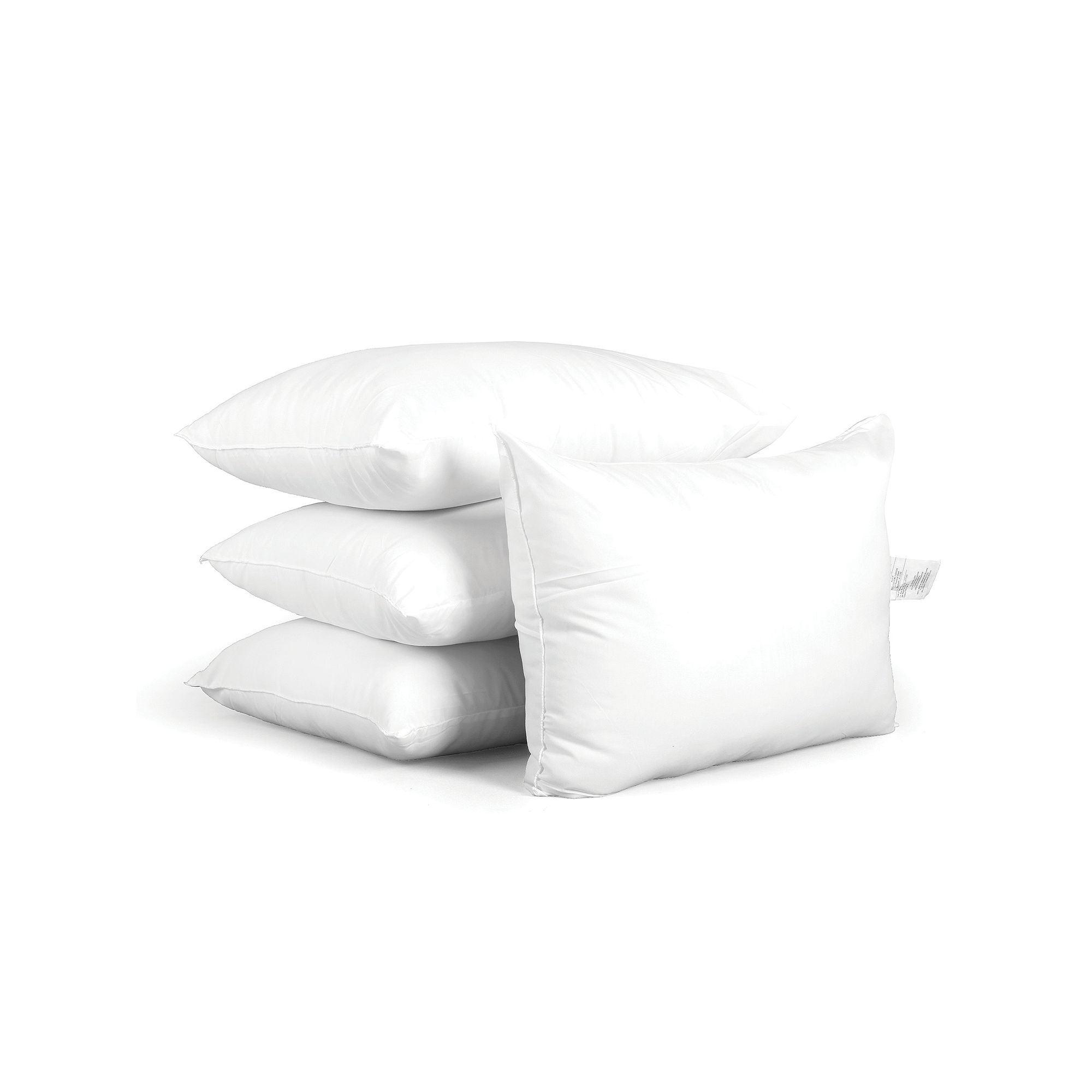Iso-Pedic 4-pack Microfiber Pillows, White