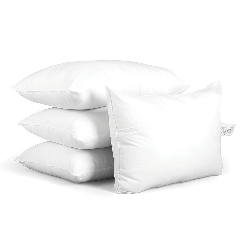 73888764 Iso-Pedic 4-pack Microfiber Pillows, White, King sku 73888764