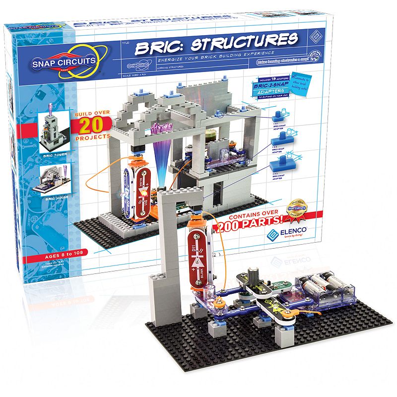 85657732 Elenco Snap Circuits BRIC Structures Building Set, sku 85657732
