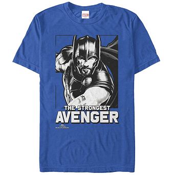 Men's Marvel Avengers Thor Strongest Graphic Tee