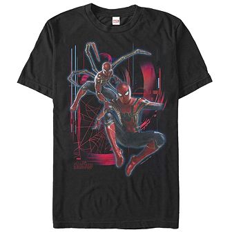 Men's Marvel Avengers Infinity War Iron Spider-Man Short Sleeve Graphic Tee