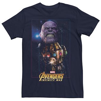 Men's Marvel Avengers Infinity War Thanos Gauntlet Graphic Tee