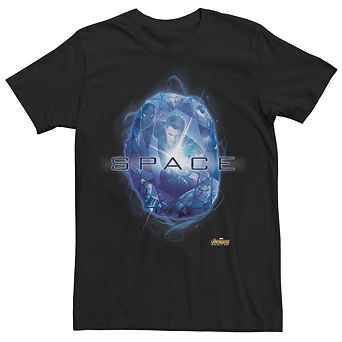 Men's Marvel Avengers Infinity War Space Stone Graphic Tee