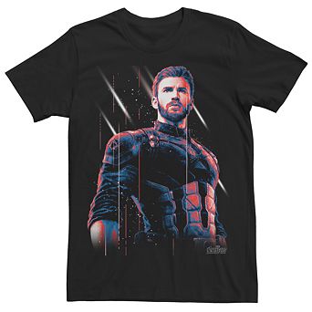 Men's Marvel Avengers Infinity War Captain American Soldier Graphic Tee