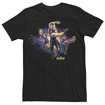 Men's Marvel Avengers Infinity War Burst Graphic Tee