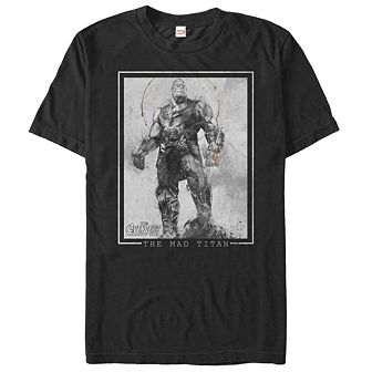 Men's Marvel Avengers Infinity War Thanos The Mad Titan Graphic Tee