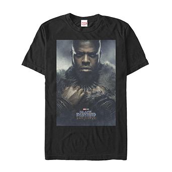 Men's Marvel Black Panther Mbaku Poster Graphic Tee