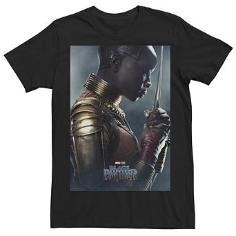 Men's Marvel Black Panther Okoye Poster Graphic Tee