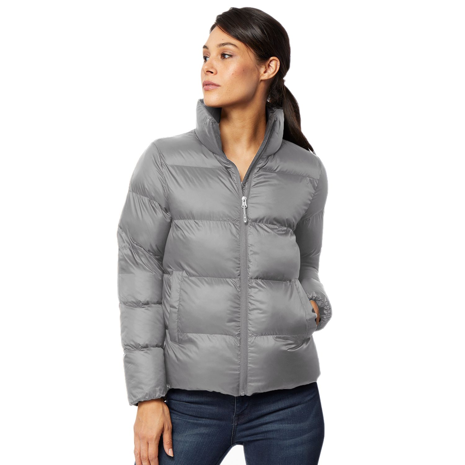 womens puffer jacket short