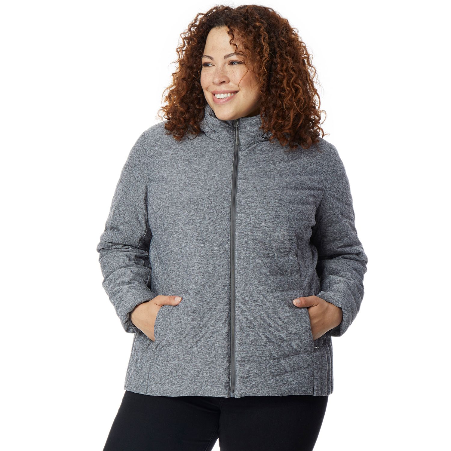 plus size down jacket