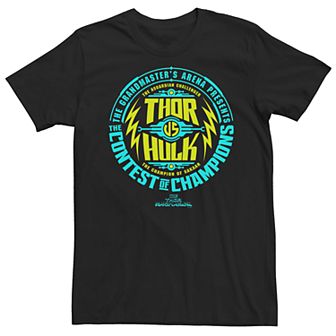 Men's Marvel Thor Ragnarok Vs Hulk Graphic Tee