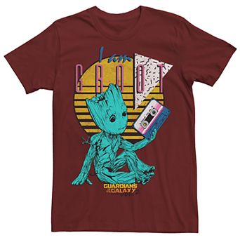 Men's Marvel Guardians of the Galaxy 2 Groot 90's Graphic Tee