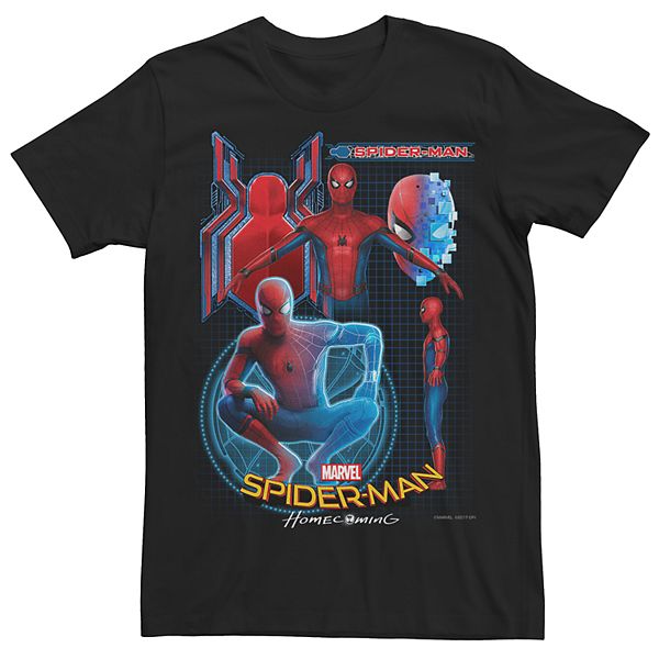 Men's Marvel Spider-Man Homecoming Spidy Profile Graphic Tee
