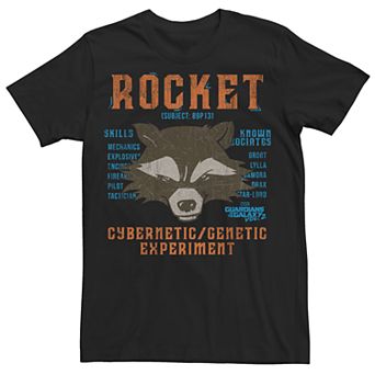 Men's Marvel Guardians of the Galaxy 2 Rocket Raccoon Graphic Tee