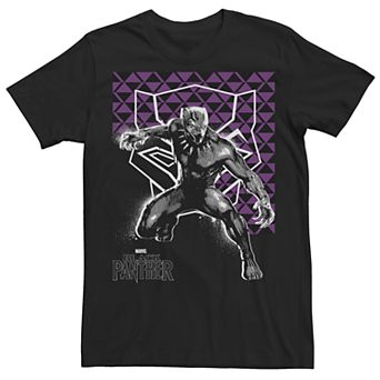Men's Marvel Black Panther Geo Graphic Tee