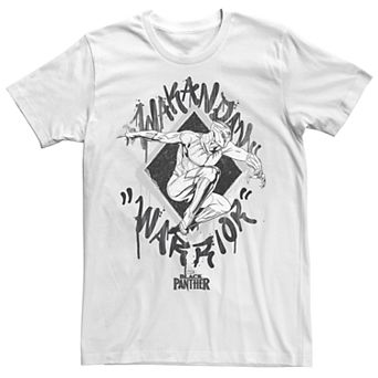Men's Marvel Black Panther Wakanda Warrior Graphic Tee