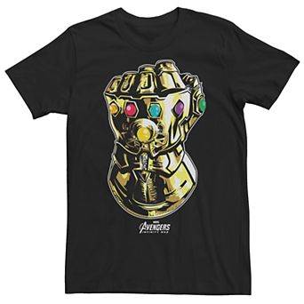 Men's Marvel Avengers Infinity War Thanos Gauntlet Graphic Tee