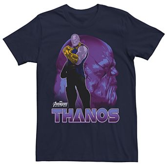 Men's Marvel Avengers Infinity War Thanos Silhouette Graphic Tee