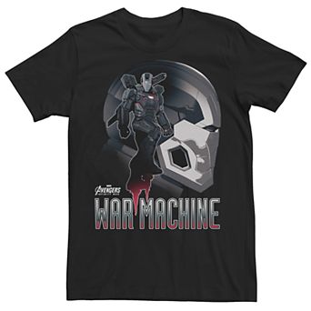 Men's Marvel Avengers Infinity War War Machine Silhouette Graphic Tee