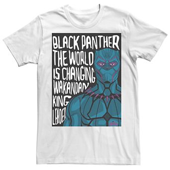 Men's Marvel Black Panther Changing World Graphic Tee