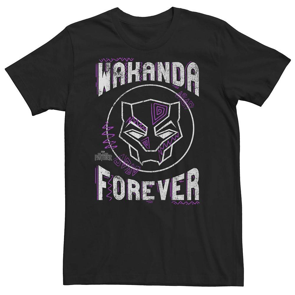 Black Panther Wakanda Forever Print Men's High Quality T-Shirt In Resonable Price main image 1