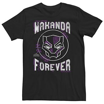 Men's Marvel Black Panther Wakanda Forever Graphic Tee
