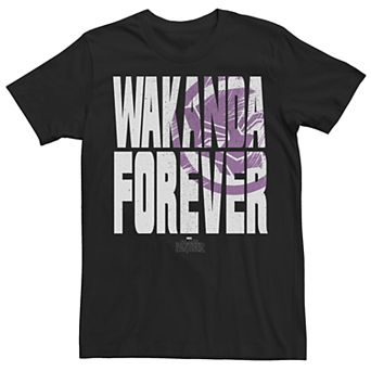 Men's Marvel Black Panther Wakanda Stands Graphic Tee