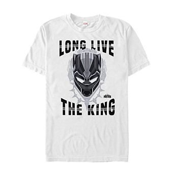 Men's Marvel Black Panther Long Live the King Graphic Tee