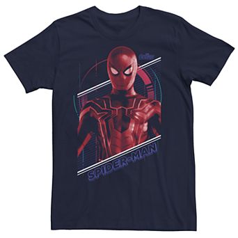 Men's Marvel Avengers Infinity War Spider-Man Tech Graphic Tee