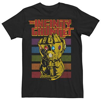 Men's Marvel Avengers Infinity War Thanos Infinity Gauntlet Graphic Tee