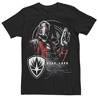Men's Marvel Avengers Infinity War Peter Quill Star-Lord Graphic Tee