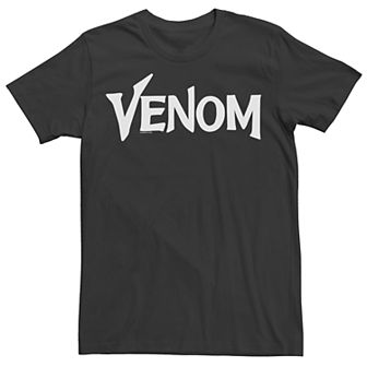 Men's Marvel Black Venom Logo Graphic Tee