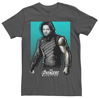 Men's Avengers Infinity War Winter Bucky Barnes Tee
