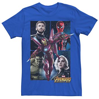 Men's Avengers Infinity War Square Tee