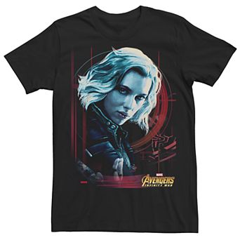 Men's Avengers Infinity War Black Widow Tee