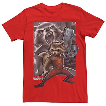 Men's Guardians of the Galaxy Rocket Raccoon Tee