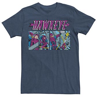 Men's Hawkeye Retro Comic Tee