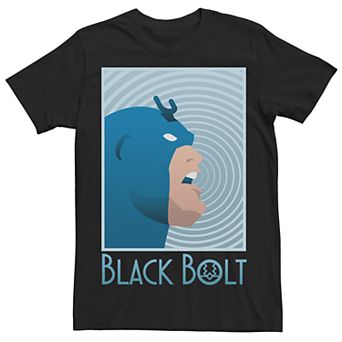 Men's Black Bolt Tee