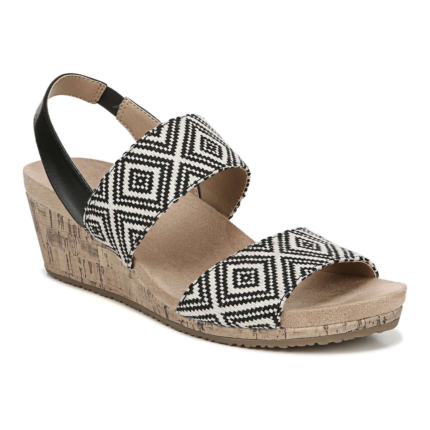 lifestride white sandals