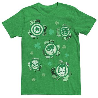 Men's Marvel Comics Shamrock Heroes Tee