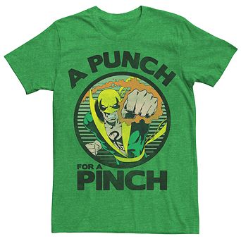 Men's Marvel Comics Retro Iron Fist Pinch Tee