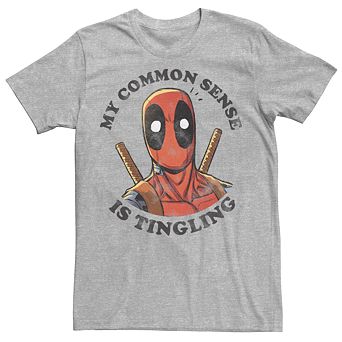 Men's Marvel Comics Deadpool My Common Sense Is Tingling Tee