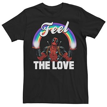 Men's Marvel Comics Deadpool Feel the Love Tee