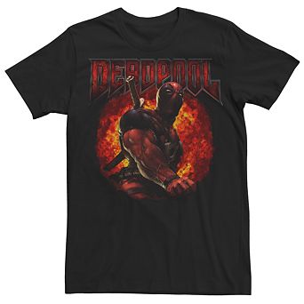 Men's Marvel Comics Deadpool Dead Rock Tee