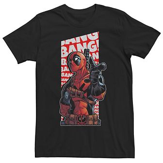 Men's Marvel Comics Deadpool Bang Bang Bang Tee