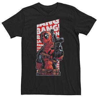 Men's Marvel Comics Deadpool Bang Bang Bang Tee