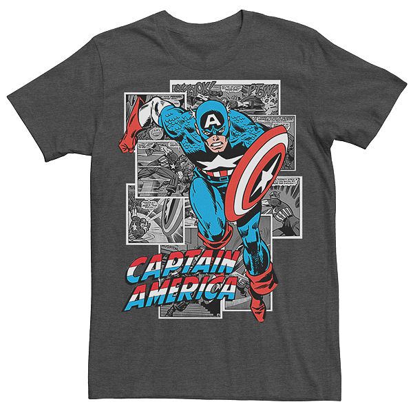 Men's Marvel Comics Retro Captain America Tee