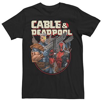 Men's Marvel Cable & Deadpool Double Trouble Graphic Tee