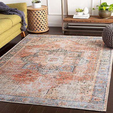 Decor 140 Almira Distressed Medallion Rug