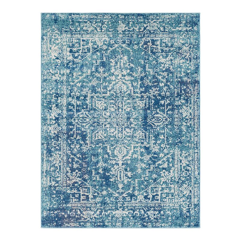 Decor 140 Astra Updated Traditional Rug, Blue, 8X10 Ft